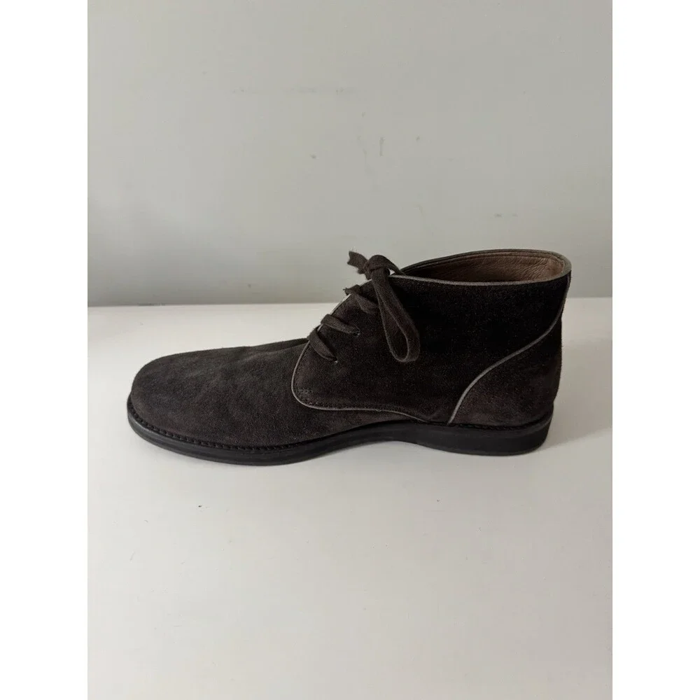 John Varvatos Star USA Brown Suede Chukka Boots Mens 9.5 -